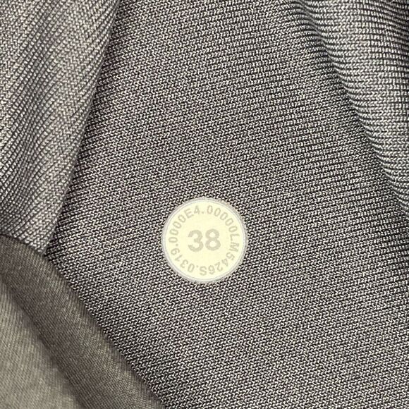 Lululemon ABC Pant Classic 34” Pants Melanite Dark Gray Size 38 - Picture 10 of 14